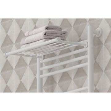 Полка Сунержа (Sunerga) прямая 4П, длина 370 мм Матовый белый 30-2012-4370