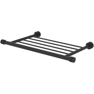 Полка Сунержа (Sunerga) прямая 4П, длина 370 мм МУАР Темный Титан РЕ-64 15-2012-4370