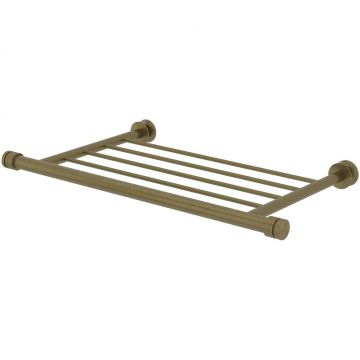 Полка Сунержа (Sunerga) прямая 4П, длина 370 мм Состаренная БРОНЗА 05-2012-4370