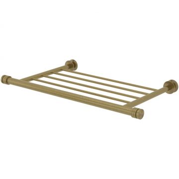 Полка Сунержа (Sunerga) прямая 4П, длина 370 мм Состаренная Латунь 051-2012-4370