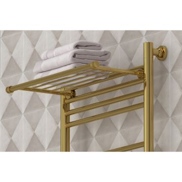 Полка Сунержа (Sunerga) прямая 4П, длина 470 мм Золото 03-2012-4470