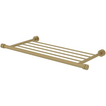 Полка Сунержа (Sunerga) прямая 4П, длина 470 мм Матовое ЗОЛОТО 032-2012-4470