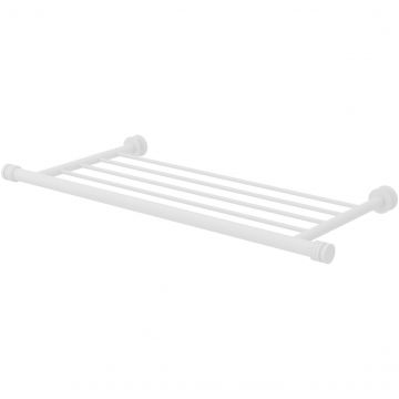 Полка Сунержа (Sunerga) прямая 4П, длина 470 мм Матовый белый 30-2012-4470