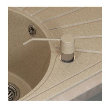 Дозатор для моющих средств Uperwood Quartz UPD-01, 02-D, бежевый