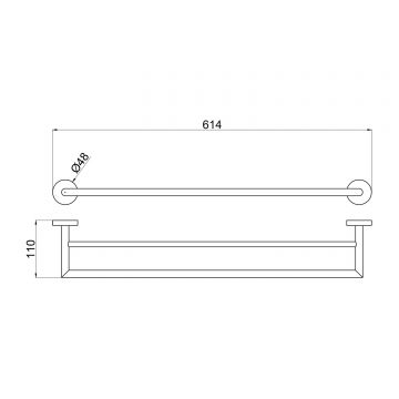Держатель для полотенец Allen Brau (Аллен Брау) Priority 6.31012-BN,брашированный никельГлавнаяКаталогNew productsДержатель для полотенец Allen Brau (Аллен Брау) Priority 6.31012-BN никель браш