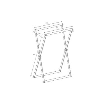 Рамка от корзины для белья Allen Brau (Аллен Брау) Priority 6.32001-BS, сталь