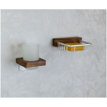 Держатель стакана Bronze de Luxe (Бронз Де Люкс) Forest 10704C матовый хром