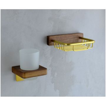 Держатель стакана Bronze de Luxe (Бронз Де Люкс) Forest 10704G матовое золото