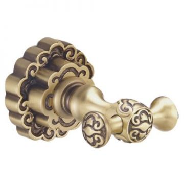 Двойной крючок Bronze de Luxe (Бронз Де Люкс) Windsor K25205 бронза