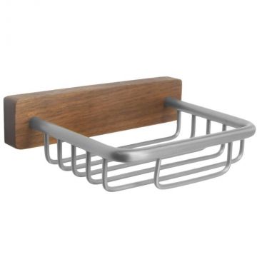 Мыльница подвесная Bronze de Luxe (Бронз Де Люкс) Forest 10703C матовый хром