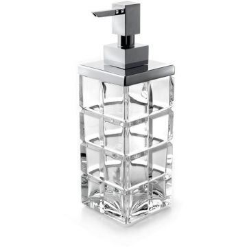 Дозатор настольный 3SC (3СК) Palace 7,5х23х7,5 см Никель PA01DACRNX