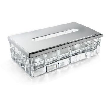 Контейнер для бумажных салфеток 3SC (3СК) Palace 23х7х12,5 см Никель PA70ACRNX