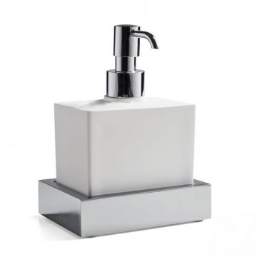 Дозатор настольный 3SC SK композит Solid Surface 3.0 Хром SK01DASL.BO