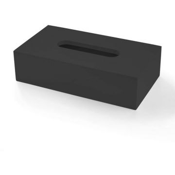 Контейнер для бумажных салфеток 3SC (3СК) Bemood 24,5х6,5х13 см Черный BEMN70A