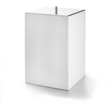 Урна с крышкой 3SC (3СК) Bemood 20х32х20 см Никель BEMW64ANX