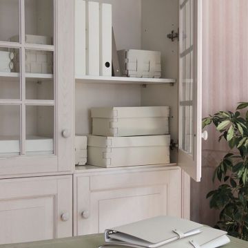 Корзинка ADJ (АДЖ) Mini Bottega 19х19х13 см Белый 1019.16/10