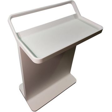 Стойка Agape (Агапе) Multifunzione напольная с полотенцедержателем 73.2 см Белый ACOM0509Z