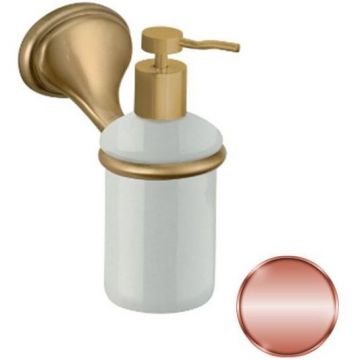 Дозатор жидкого мыла Daniel (Дэниел) Revival, подвесной, керамика, медь, 64 см, белый, REDI954 vr 64