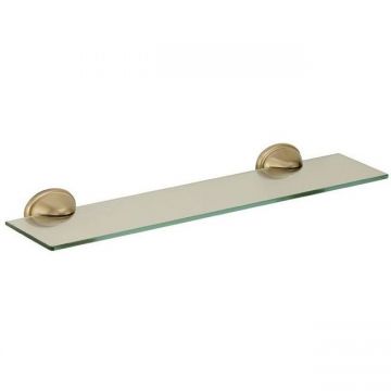 Полка под зеркало Daniel (Дэниел) Revival, 60 см, стекло, подвесной, бронза, REME900 br 63