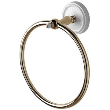 Полотенцедержатель-кольцо Devon and Devon (Девон И Девон) Dorothy 21.5 см, подвесной, золото, DOR407OT