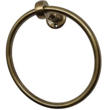 Полотенцедержатель кольцо Devon and Devon (Девон И Девон) First Class 19.2 см подвесной Бронза DD33320BR