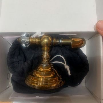 Крючок подвесной Devon and Devon (Девон И Девон) Gemstone, античная латунь, GEM722-OTS