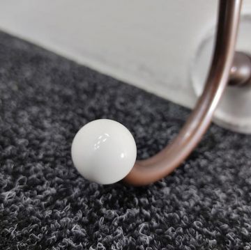 Вешалка-крючок подвесной Devon and Devon (Девон И Девон) Dorothy, состаренная медь/белый, Бронза, DOR413RAME