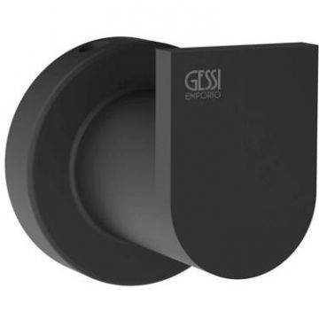 Крючок подвесной Gessi Emporio, размер XL, Черный матовый, 38921#299