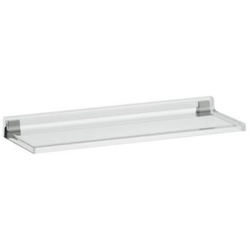 Полка Laufen (Лауфен) Kartell подвесная 450х155 мм прозрачный кристал 3.8533.0.084.000.1