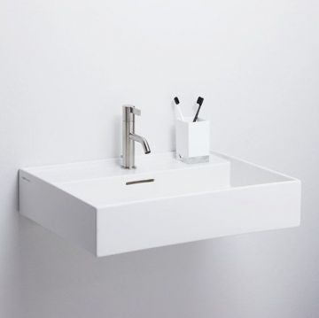 Стакан Laufen Kartell настольный, пластик, 7х7х12 см, плотный белый, 3.8233.0.090.000.1