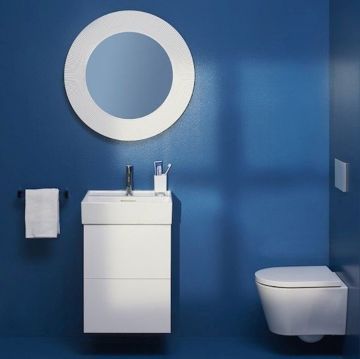 Стакан Laufen Kartell настольный, пластик, 7х7х12 см, плотный белый, 3.8233.0.090.000.1