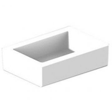 Мыльница стеклянная Stella (Стелла) Casanova настольная 12х8х4 см Белый UN 10013 VSA0