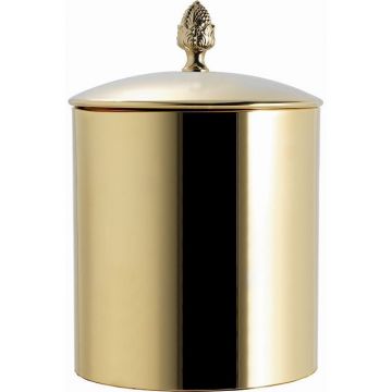 Ведро напольное TW collection (Тв Коллектион) , латунь, диаметр 22 см, высота 29 см, Золото, TWSSS6501ORO
