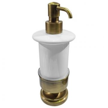 Настольный дозатор TW collection (Тв Коллектион) Bristol, керамический, 180 мл, бронза, TWBR180br