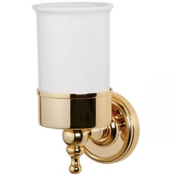 Стакан подвесной керамический TW collection (Тв Коллектион) Bristol 109 Золото TWBR109oro