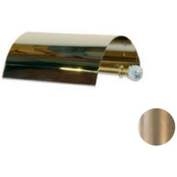 Держатель для туалетной бумаги TW collection Crystal подвесной с крышкой, Бронза, TWCR219br-sw