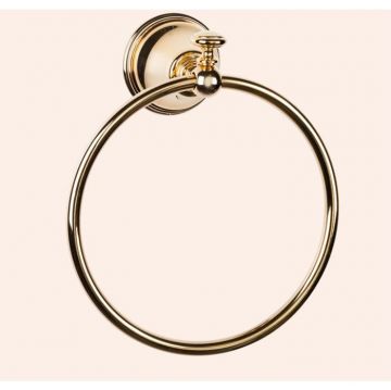 Полотенцедержатель TW collection (Тв Коллектион) Harmony подвесной, кольцо, золото, TWHA015oro