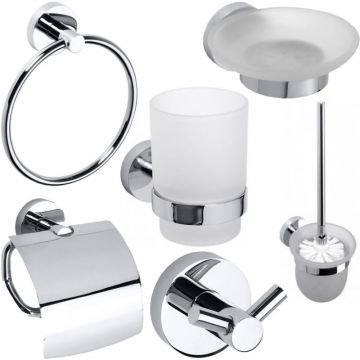 Набор из 6 предметов Bemeta (Бемета) Omega хром (204601)