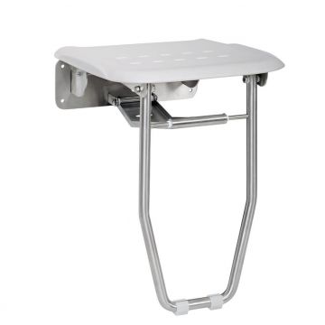 Сидeнье для душа Bemeta (Бемета) Hotel с опорой белый (205125035)