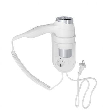 Фен Bemeta (Бемета) Hotel с держателем и розеткой белый (945233054)