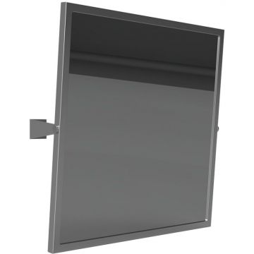 Зеркало откидное Bemeta (Бемета) Help 600х600 мм сталь полированная (301401041)