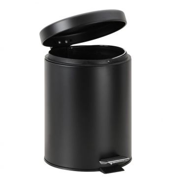Ведро мусорное Bemeta (Бемета) Dark с лифтом 5 л черный (104315010)