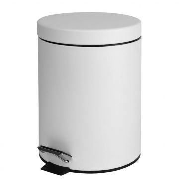 Ведро мусорное Bemeta (Бемета) White 5 л белый (104315014)