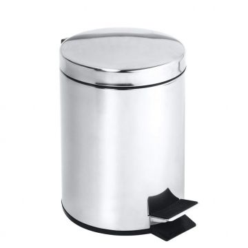 Ведро мусорное Bemeta (Бемета) Hotel 3 л сталь полированная (104315022)