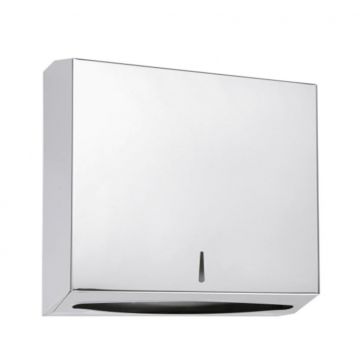 Диспенсер для бумажных полотенец Bemeta (Бемета) Hotel 265 мм сталь полированная (113103031)