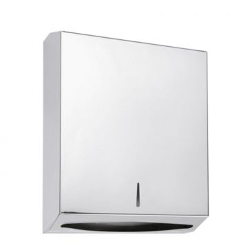 Диспенсер для бумажных полотенец Bemeta (Бемета) Hotel 370 мм сталь полированная (113103041)