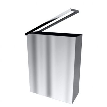 Мусорный ящик Bemeta (Бемета) Hotel 25 л сталь шлифованная (125115045)