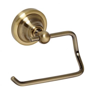 Держатель туалетной бумаги Bemeta (Бемета) Retro без крышки бронза (144112027)