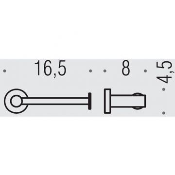 Держатель для туалетной бумаги Colombo (Коломбо) Plus, PVD графит матовый, W4908.GM