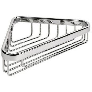 Угловая металлическая полочка Colombo (Коломбо) Basic 20.5х12х4.5 см Хром B2732.CR